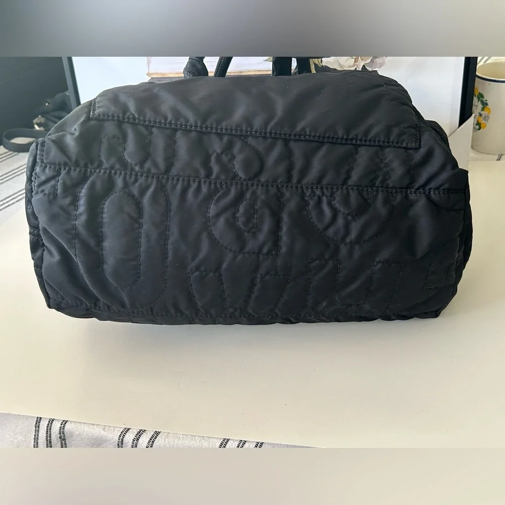 Marc Jacobs Black Quilted Tote Bag shoulder bag_7